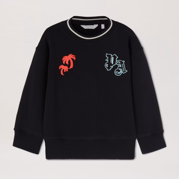 PALMS CURVED LOGO REG. CREW