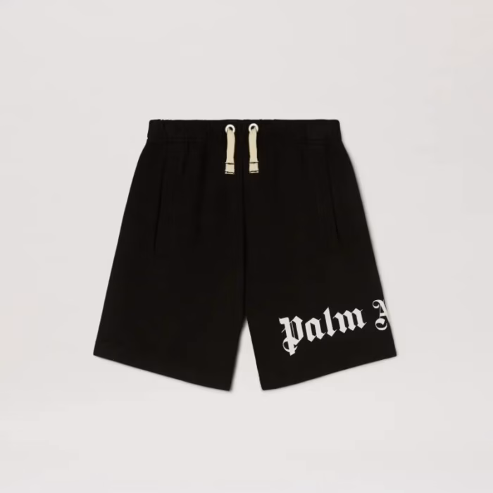 CLASSIC OVERLOGO SWEAT SHORT BLACK OFF W