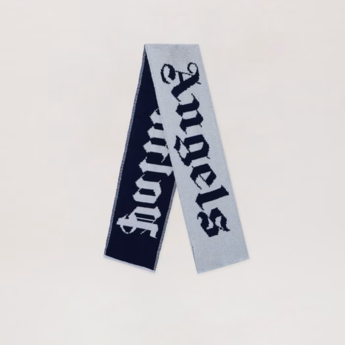 Jacquard Logo Knit Scarf