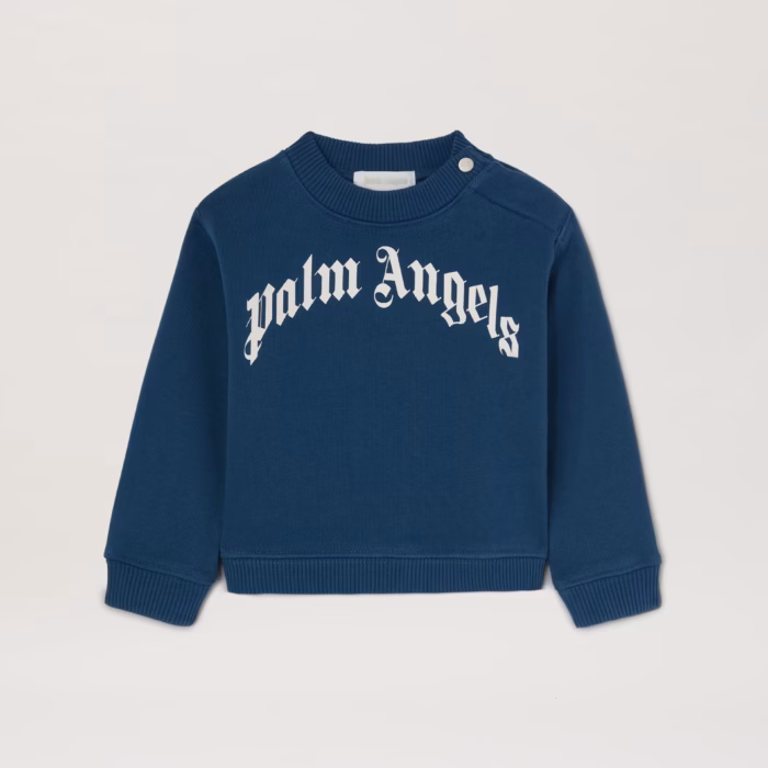 CURVED LOGO CREW NECK