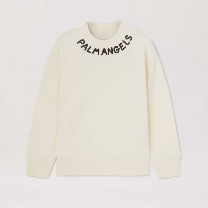 SEASONAL LOGO REGULAR CREWNEC BUTTER BLA