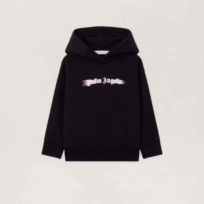 Blurred Logo Hoodie