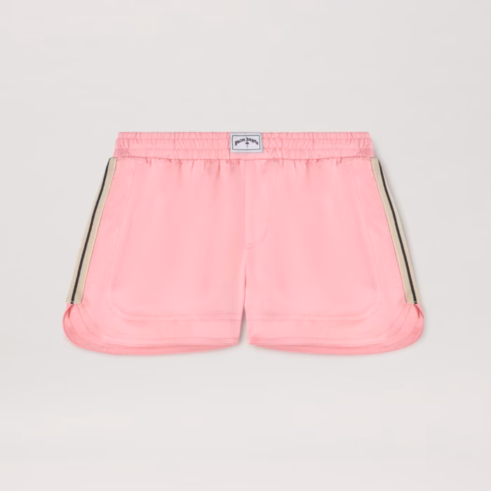 PA TRACK SATIN BOXER SHORT ROSE PINK SAN