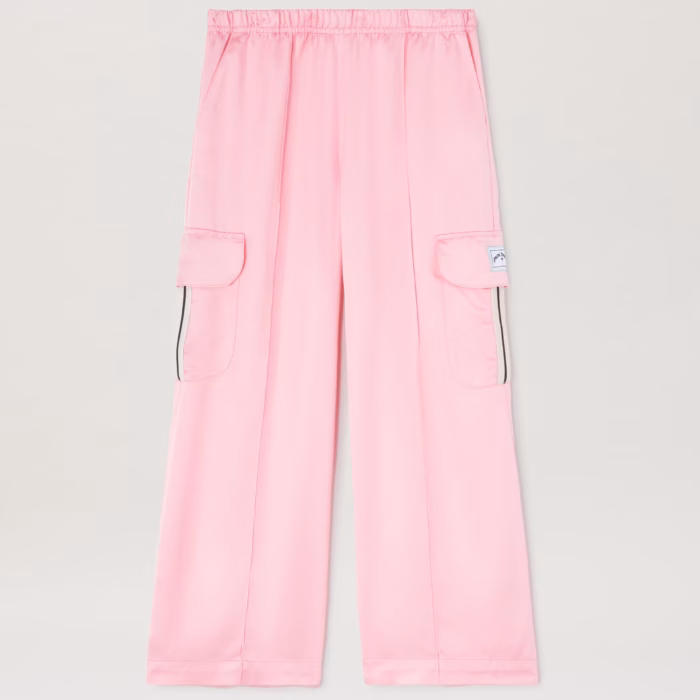 PA TRACK SATIN CARGO PANT