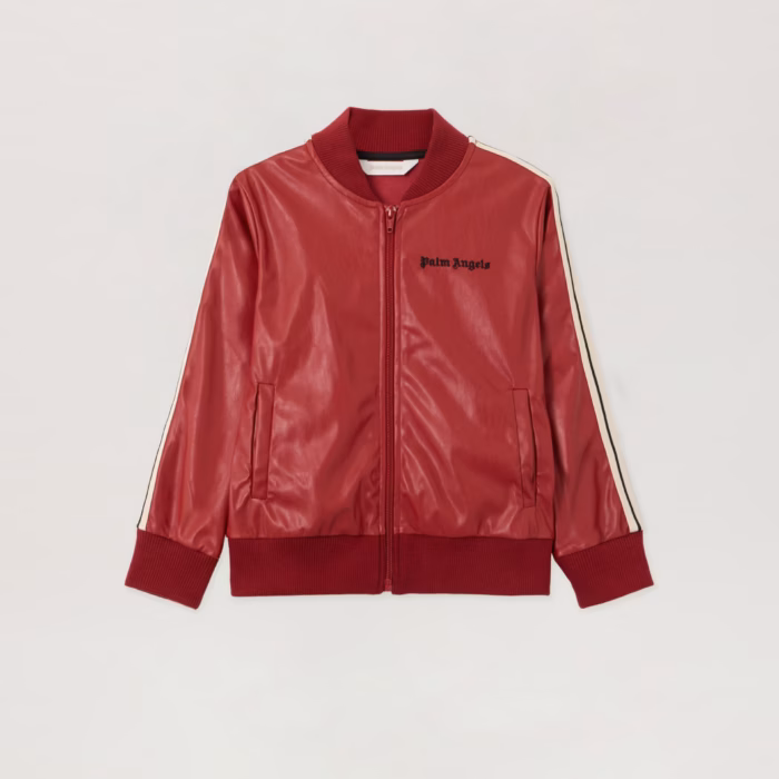 Coated Track Bomber Jacket