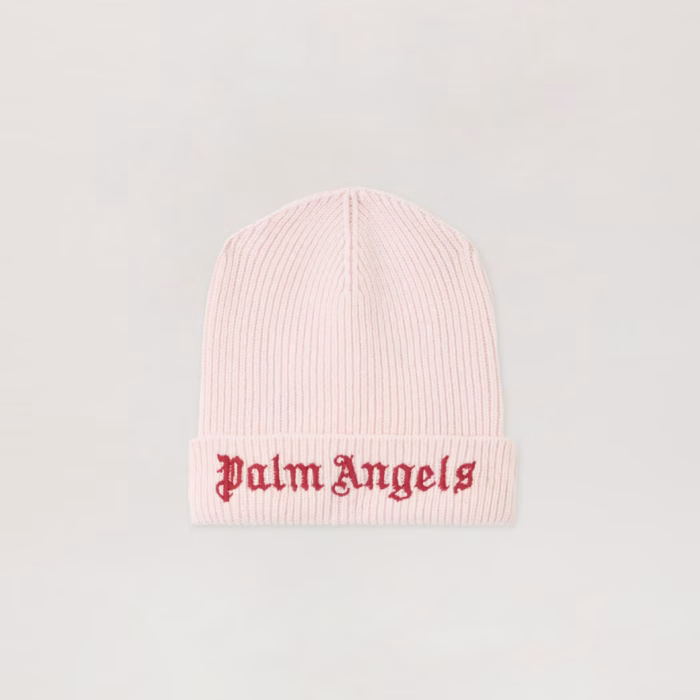 Embroidered Logo Knit Beanie