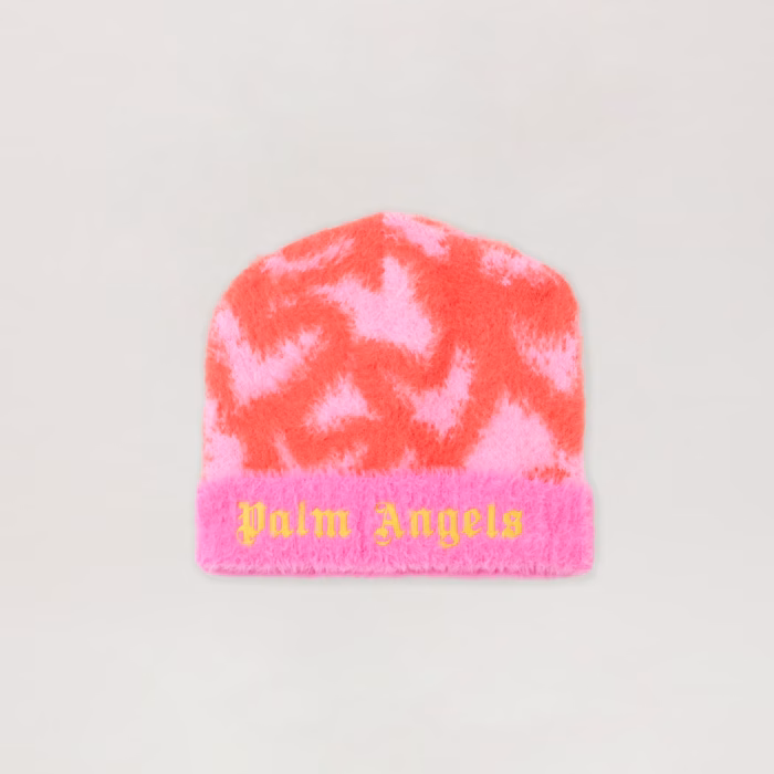 Spray Hearts Knit Beanie