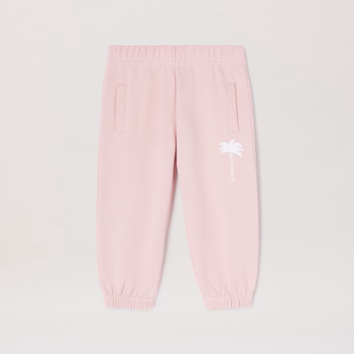 THE PALM LOGO  SWEATPANTS LIGHT PINK OFF