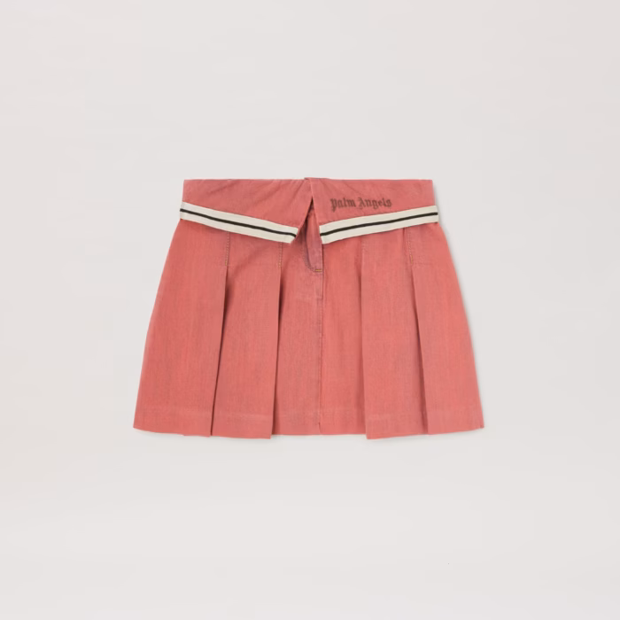 PA TRACK CHAMBRAY SKIRT ROSE PINK ROSE P