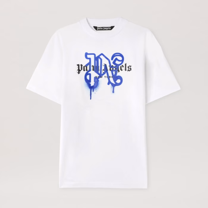 NY MONOGRAM SPRAY TEE