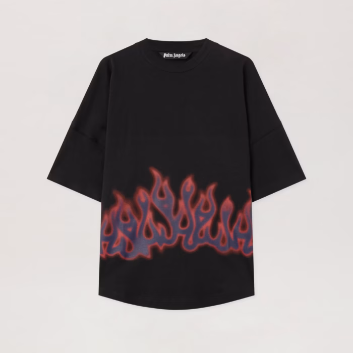 Flames Over T-Shirt