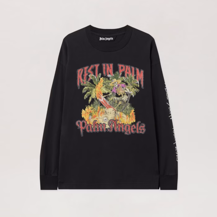 Rest In Palm Long Sleeve T-Shirt