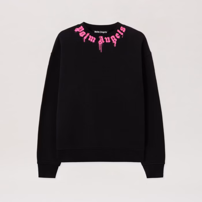Neck Logo Crew Sweatshirt