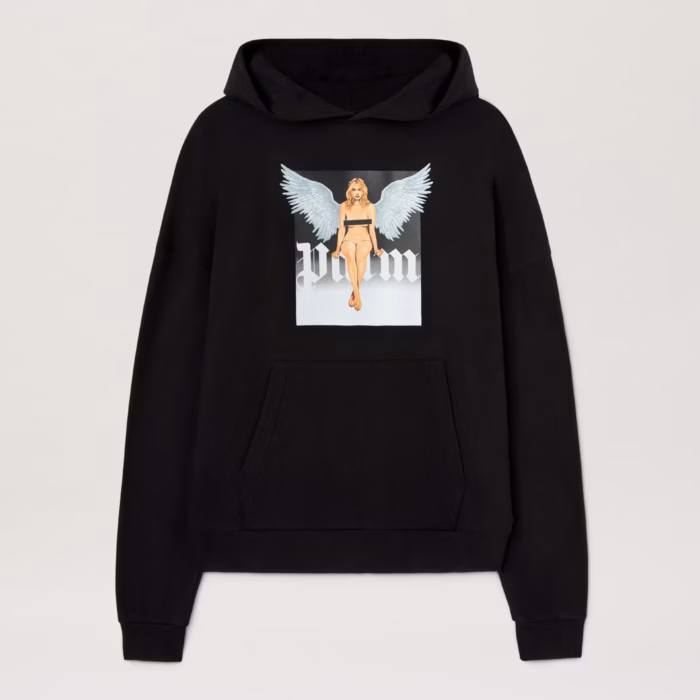 CRYSTAL PIN UP HOODY