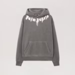 Neck Logo Regular Hoodie