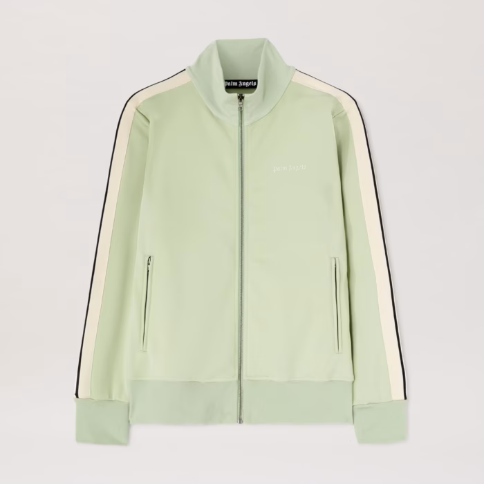 CLASSIC LOGO TRACK JACKET SAGE - OFF WHI