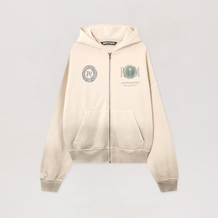 Dollar Zipped Loose Hoodie