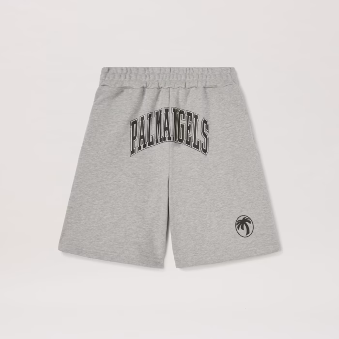 M COLLEGE PALM SWEATSHORTS GREY MELANGE
