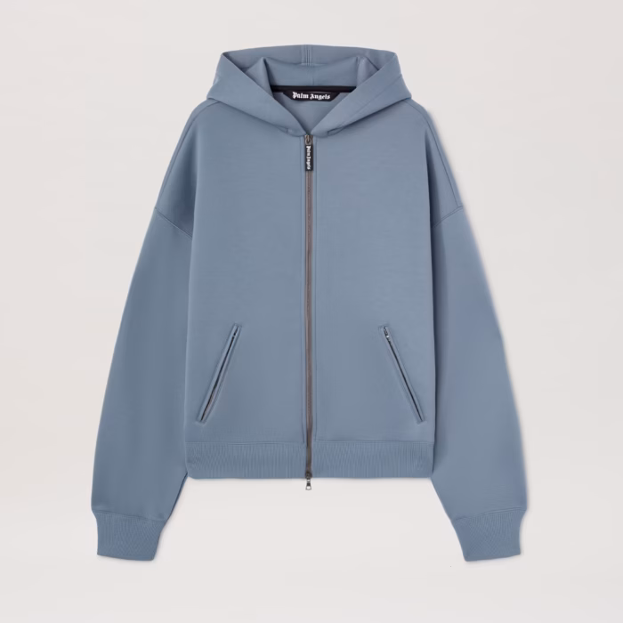 CURVED LOGO NEOPRENE BOMBER