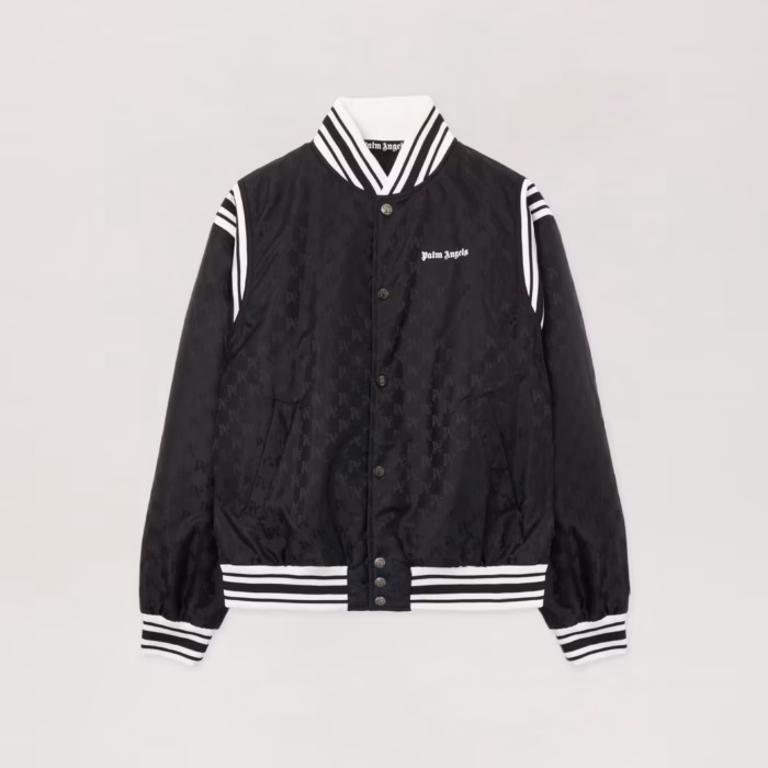 Monogram Jacquard Bomber Jacket