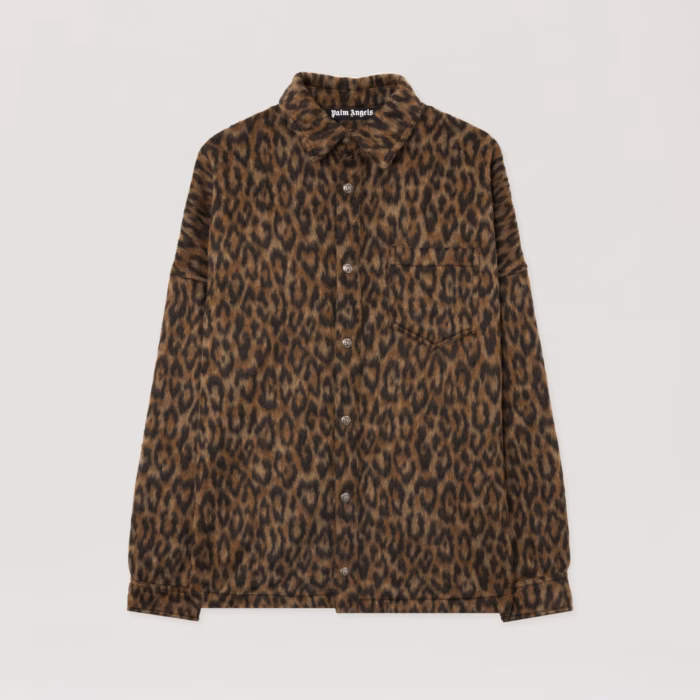 Classic Logo Animalier Overshirt