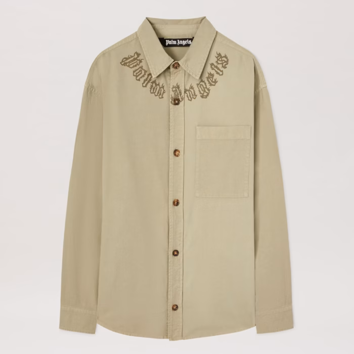 CAMEL FLAME LOGO OVERSHIRT