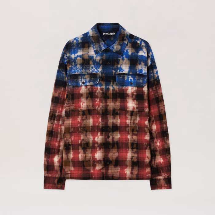 Curved Logo Check Shirt