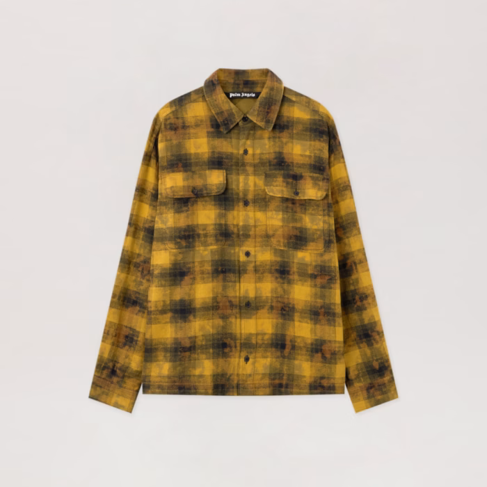Curved Logo Check Shirt