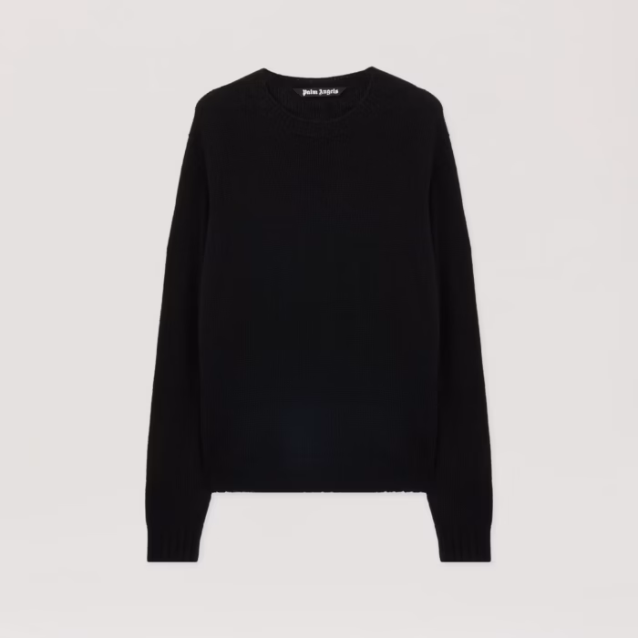 Curved Logo Sweater