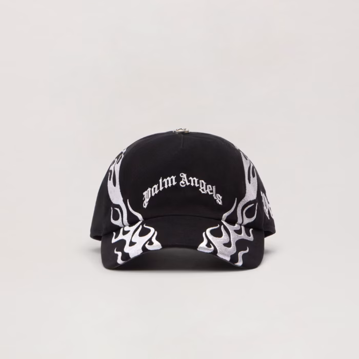 Curved Logo Flames Cap