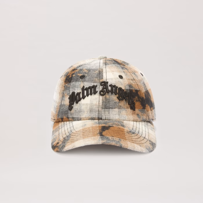 CURVED LOGO CHECK CAP