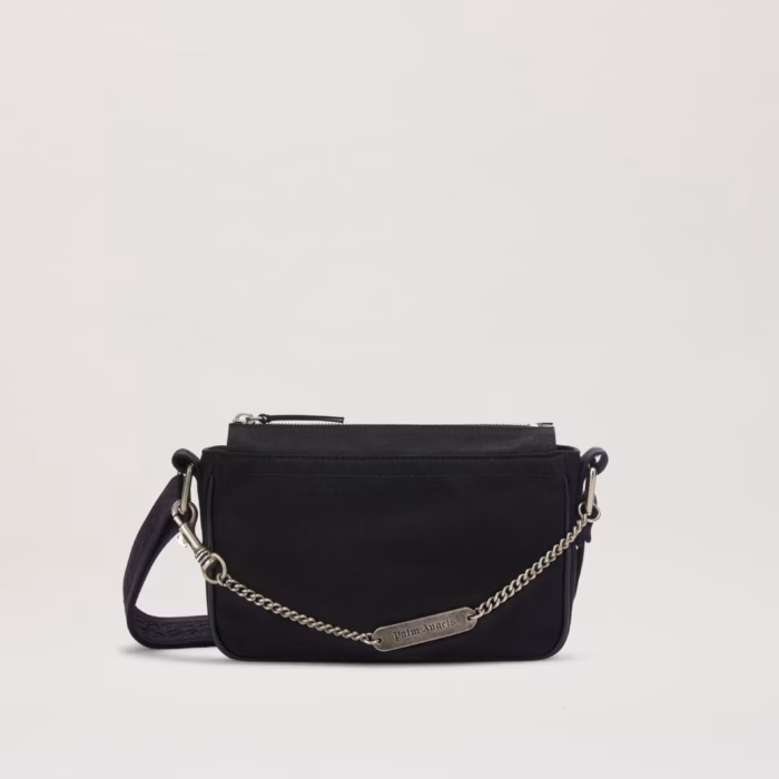 LOGO PLATE CROSSBODY BAG