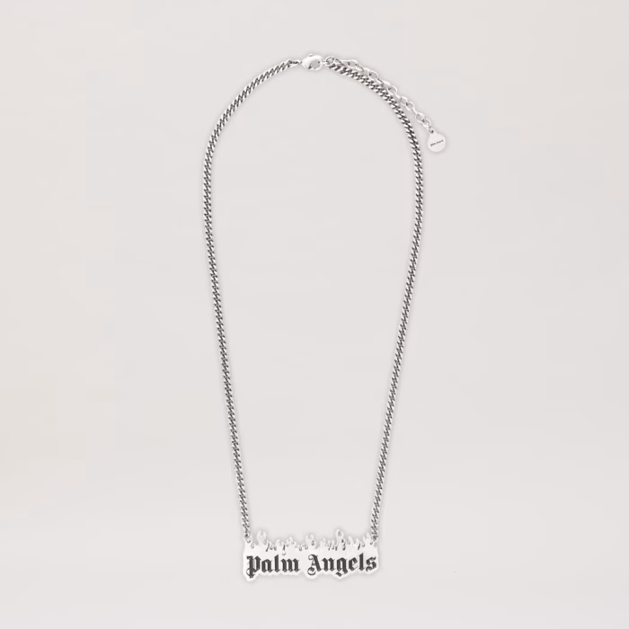 BURNING LOGO NECKLACE