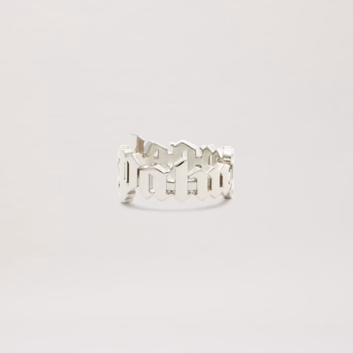 CLASSIC LOGO ROUNDED RING SILVER - SILVE