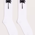 Palm Tree Logo Socks