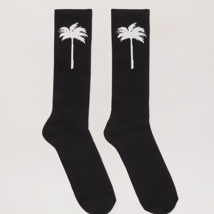 Palm Tree Logo Socks