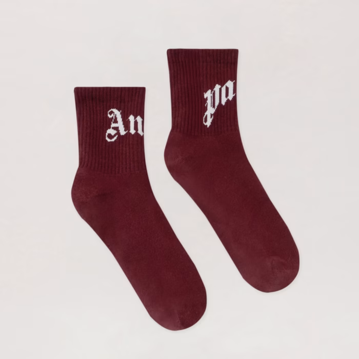 Curved Logo Socks