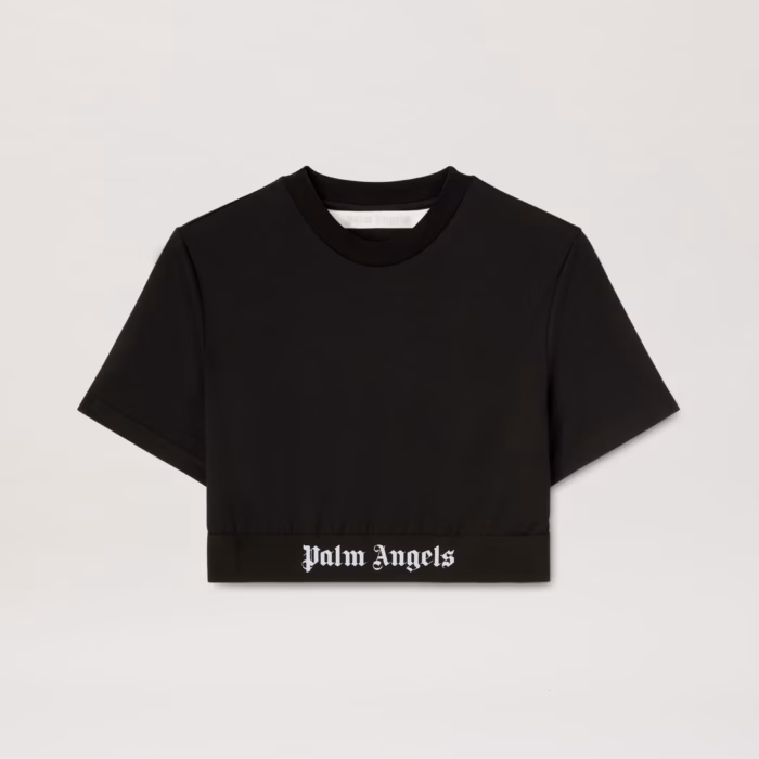 Classic Logo Tape Crop Tee