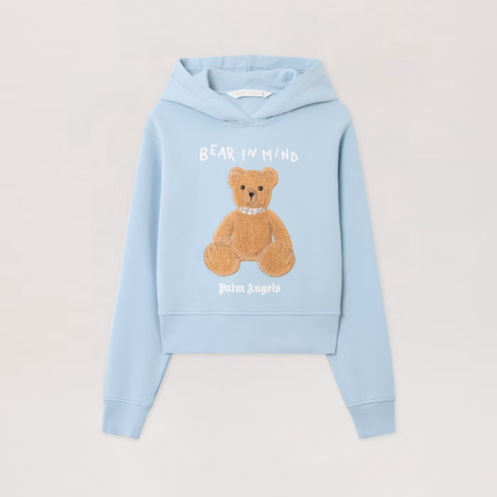 Bear In Mind Fitted Hoodie