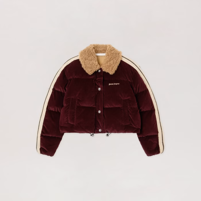 Classic Logo Cord Down Jacket