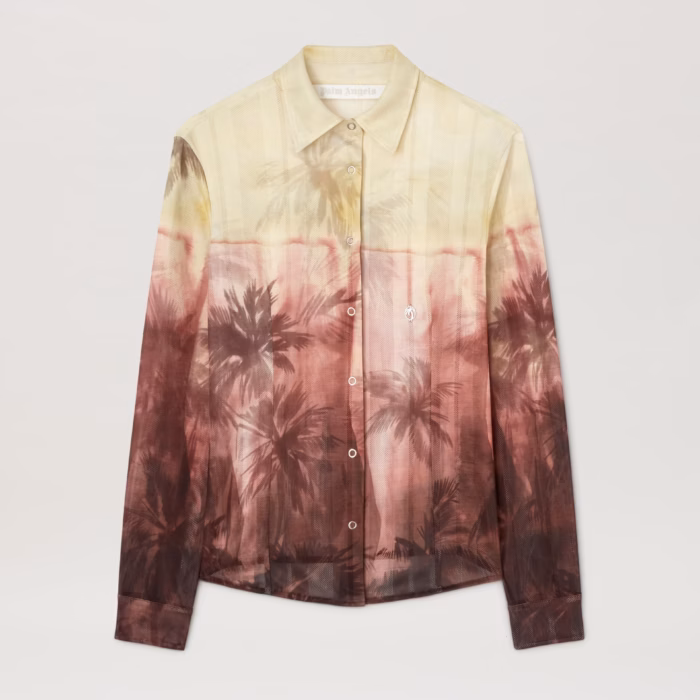 SUNSET PALMS MESH SHIRT
