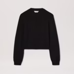 CURVED LOGO SWEATER