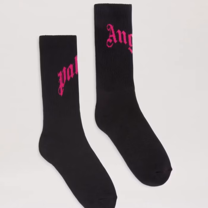 CURVED LOGO SHORT SOCKS